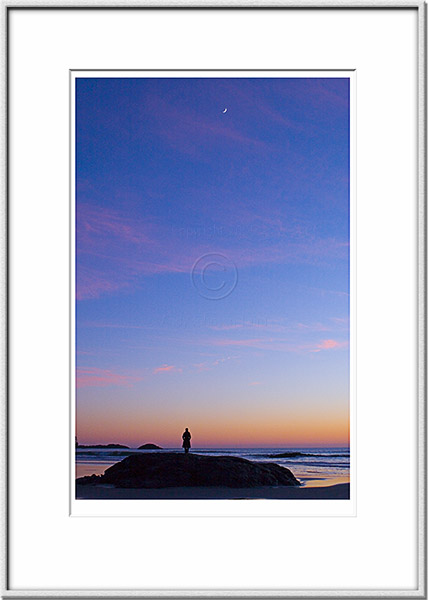 Image ID: 100-113-4 : Wickaninnish Sunset, Alone 